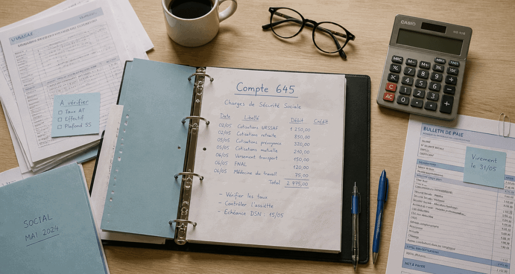 compte 645 documents comptables