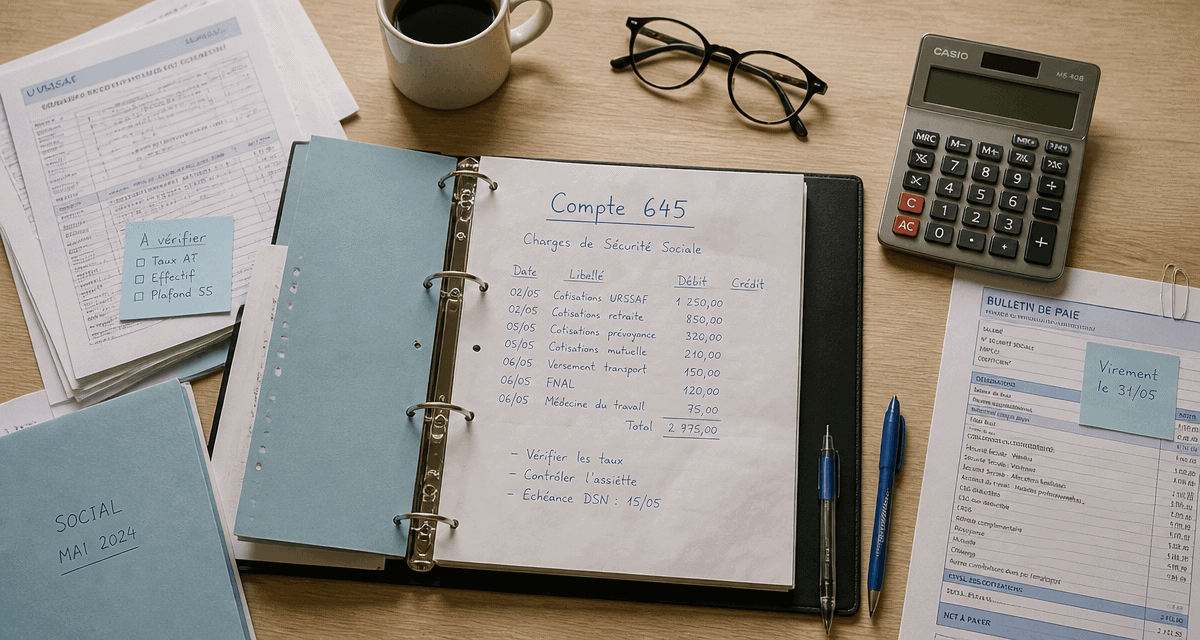 compte 645 documents comptables