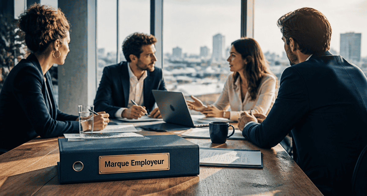 Conseil marque employeur équipe professionnelle