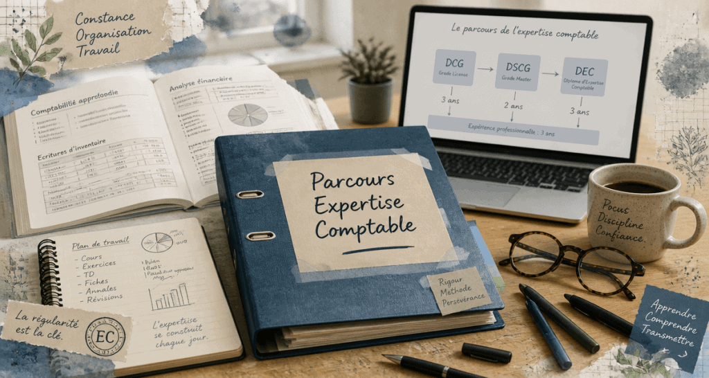 études pour expert comptable organigramme diplômes DCG DSCG DEC