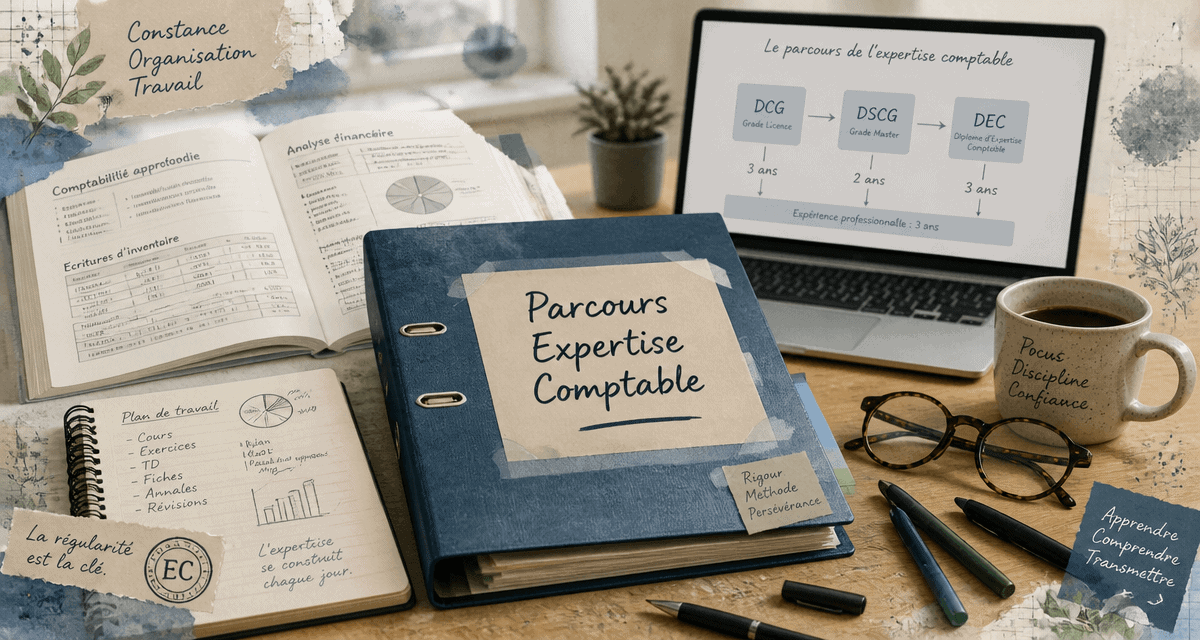 études pour expert comptable organigramme diplômes DCG DSCG DEC