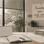 bureau fermé pour congé annuel