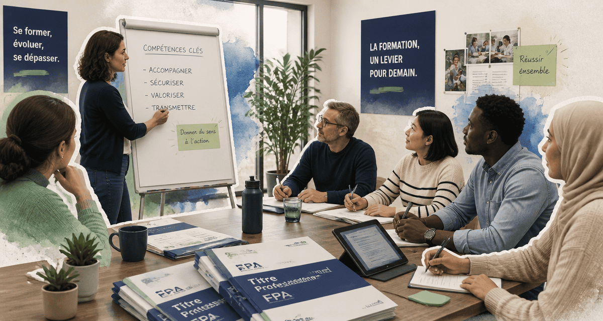 Formation formateur adulte animée en salle