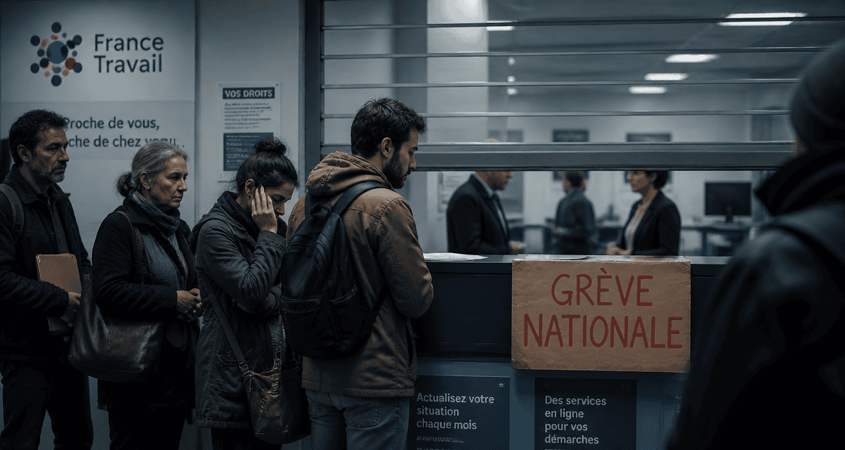Greve France Travail agence fermée