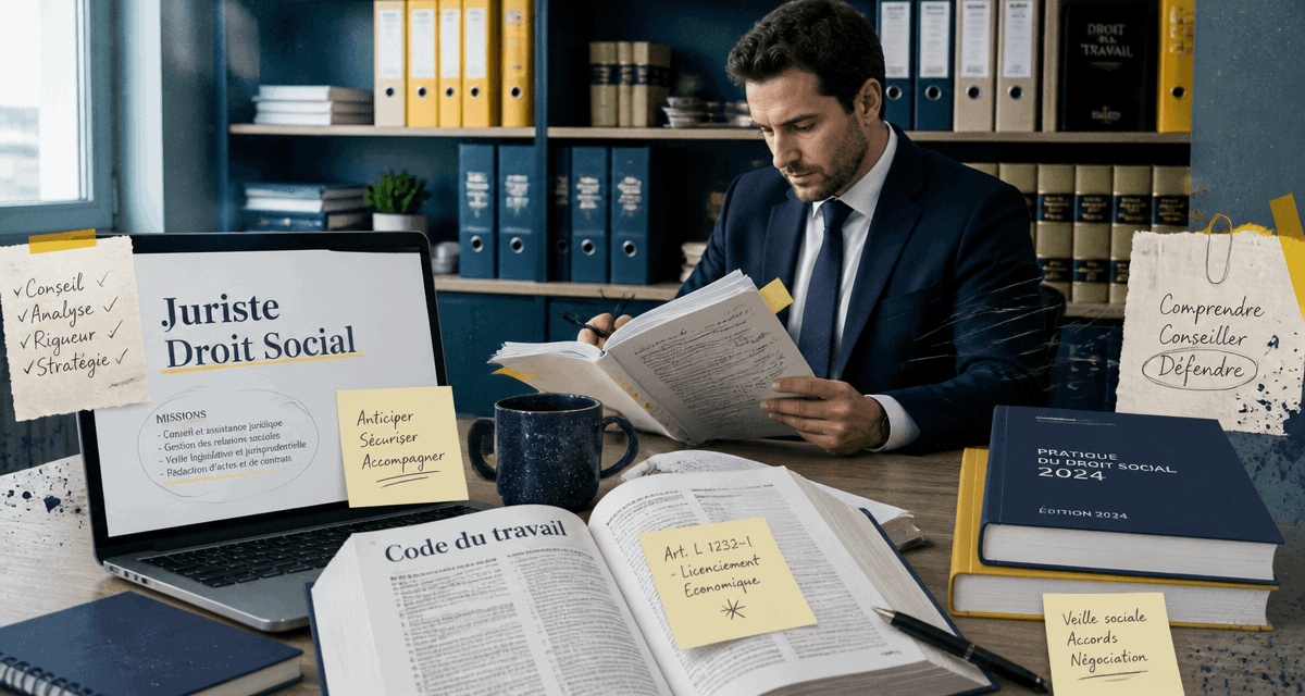 juriste droit social emploi dossier