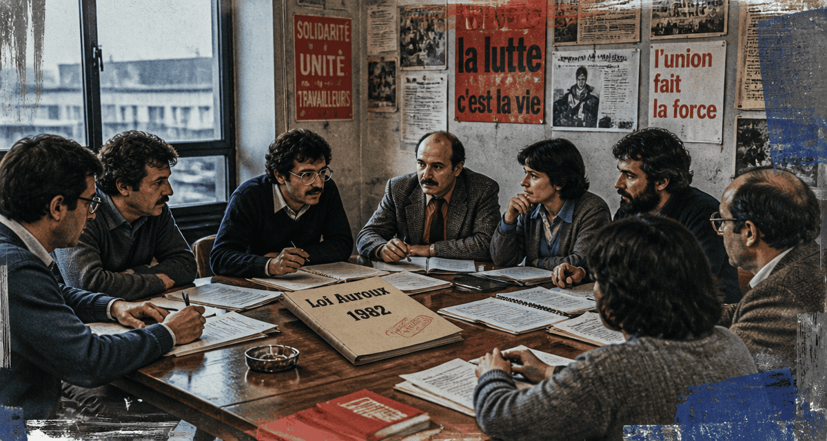 loi auroux réunion salariés entreprise années 80
