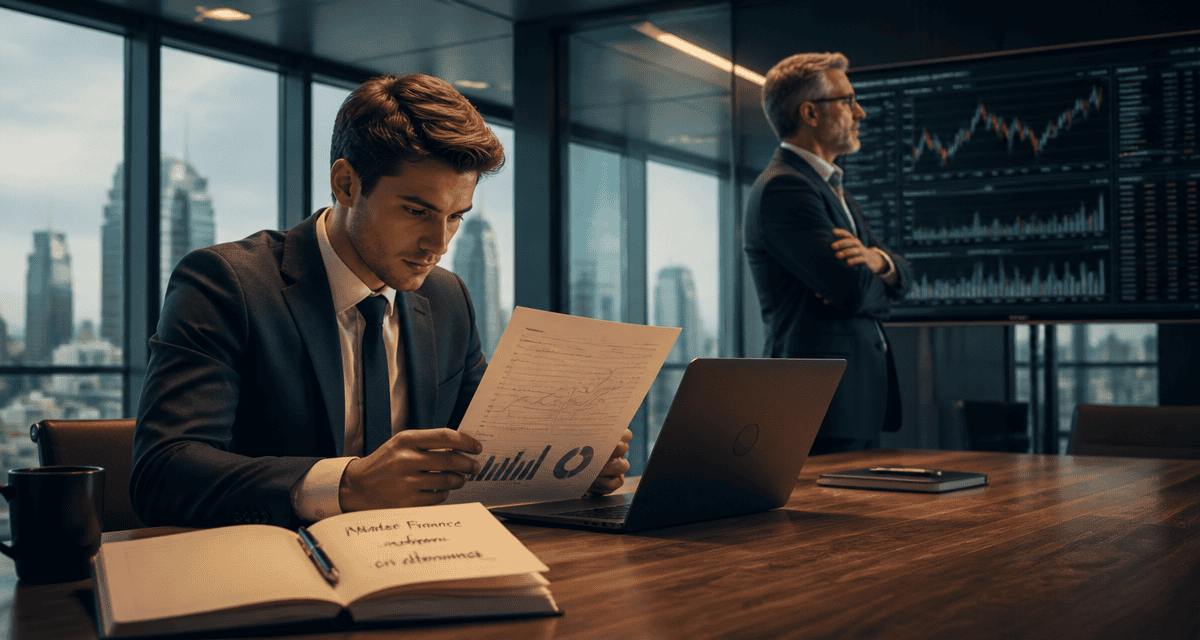 master finance alternance salle réunion