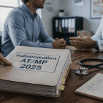 Nouvelle loi sur les accidents du travail 2025, dossier indemnisation sur bureau d'expertise médicale