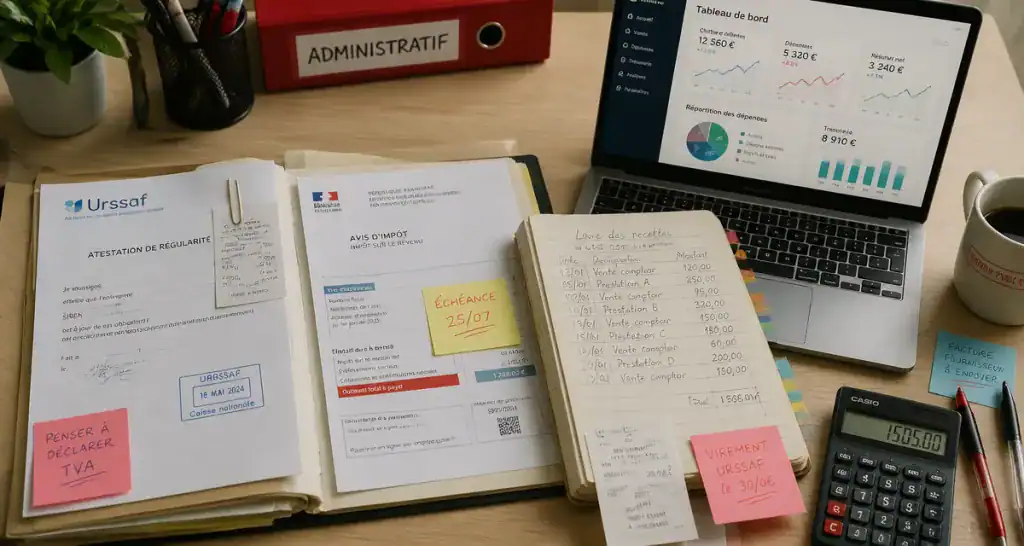 auto entrepreneur fiche de paie documents