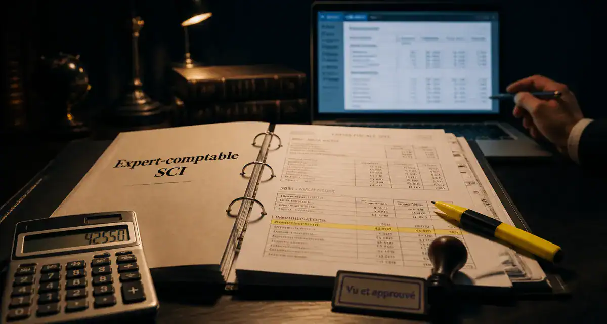 Expert comptable pour SCI : IR et IS, analyse rentabilité et amortissements