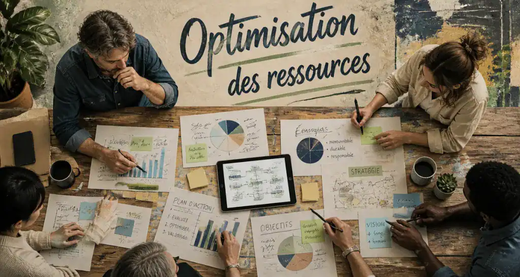 optimisation des ressources en réunion collaborative
