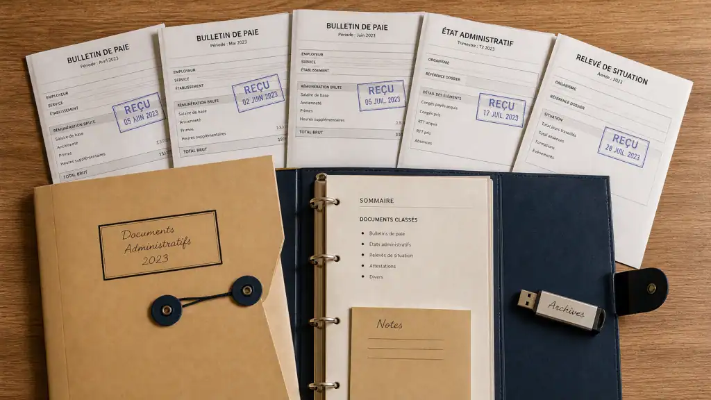Que faire des bulletins de salaire après la retraite : conserver les archives
