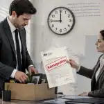 réintégration suite mise à pied conservatoire salarié bureau