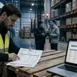salaire dans la logistique en entrepôt