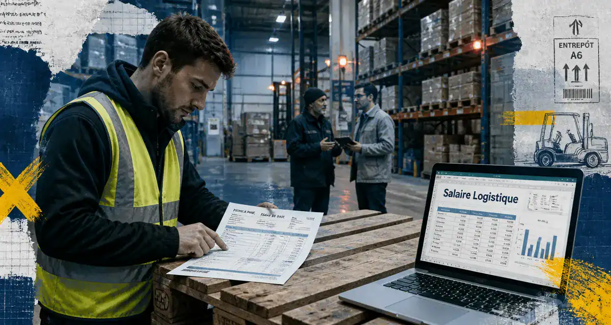 salaire dans la logistique en entrepôt