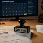 Paiement salaire date limite : lettre et bulletin de paie