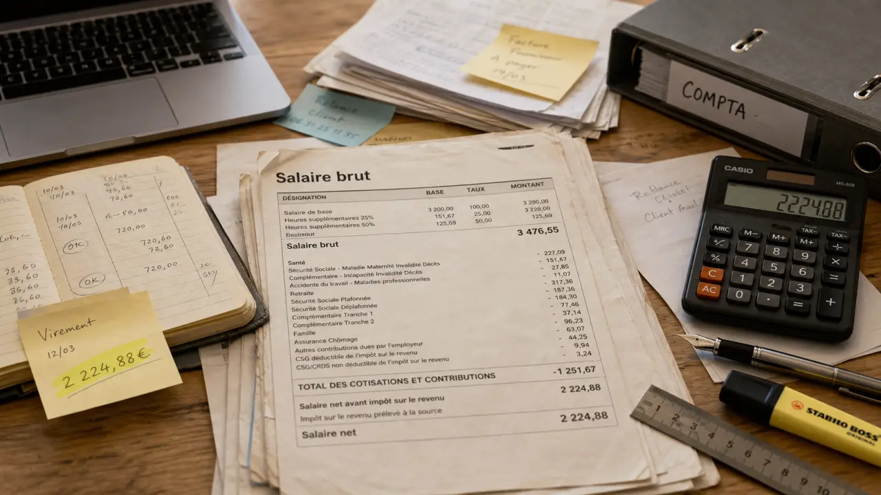 Salaire comptable france, 37 000 € médian selon expérience
