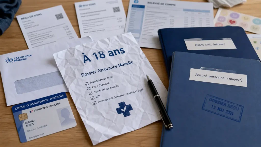Ayant droit Sécurité sociale : mineurs, 16 ans et 18 ans, le statut change avec l’âge