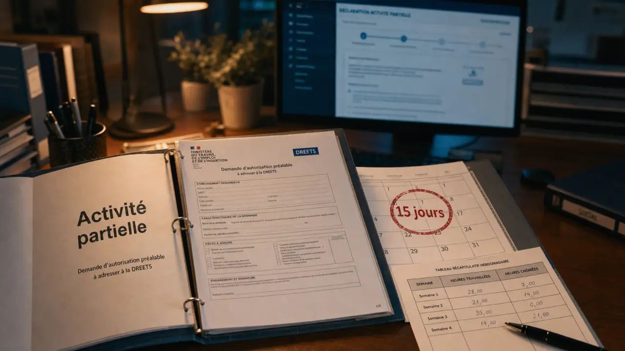 Chômage partiel obligations de l'employeur : demande DREETS, CSE, paie
