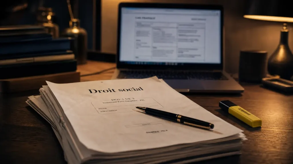 DCG droit social : le programme UE3, les cas pratiques et les pièges de méthode à éviter
