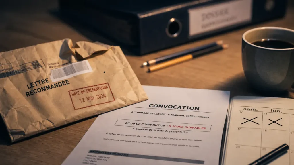 Délai entre convocation et entretien préalable : 5 jours ouvrables, pas un de moins