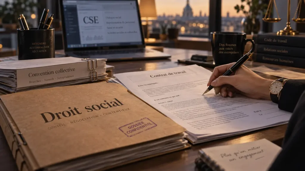 Avocate en droit social : sécuriser vos décisions RH et défendre votre entreprise