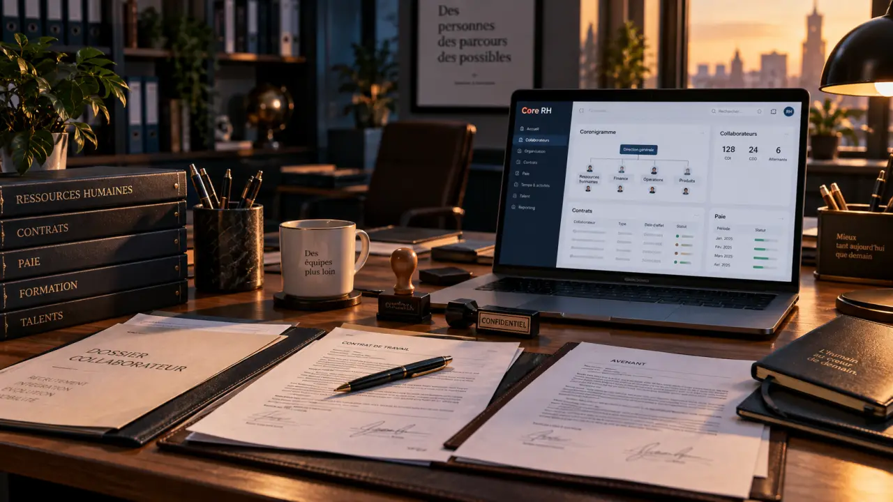Core HR : données RH fiables et processus SIRH