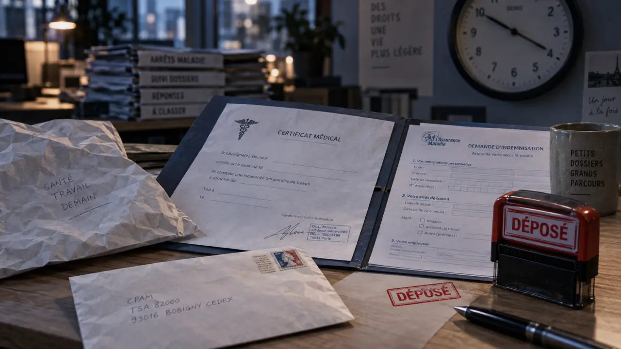 Reconnaissance maladie professionnelle : dossier médical déposé