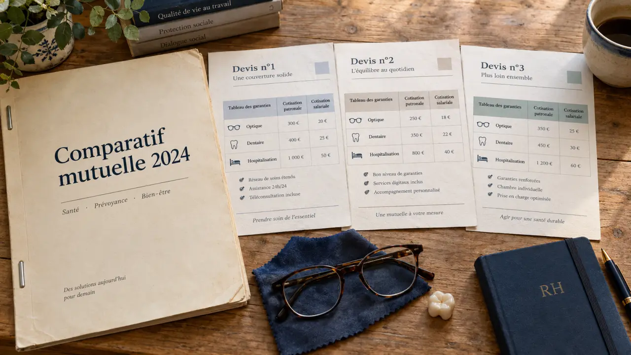 Comparatif mutuelle santé collective 2024 : devis et garanties santé
