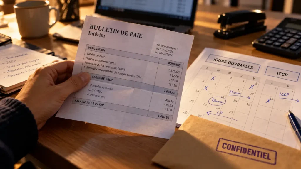 Congés payés en intérim : les 10 % d’indemnité ne remplacent pas une autorisation d’absence
